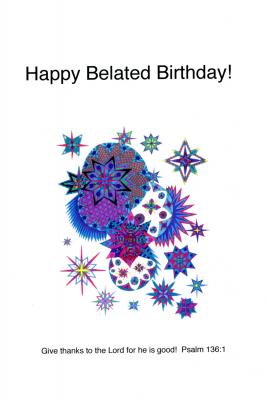 Happy Belated Birthday