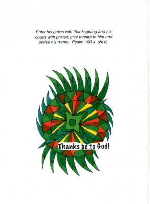 Thanks be to God!